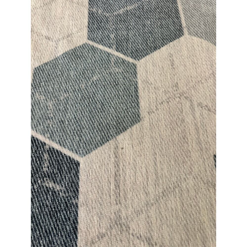 Ruggable Prisma Slate Blue Washable Area Rug, 5x7 - Picture 4 of 5